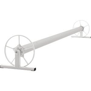 Aluminium Pool Blanket Roller – Low Height, up to 4.6m Wide
