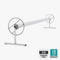 Stainless Steel Pool Blanket Roller – Standard Height, up to 4.6m Wide