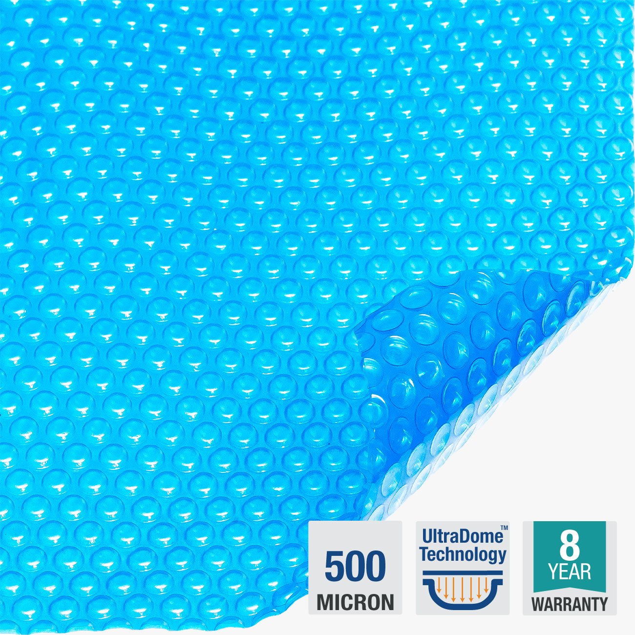 Neptune SolarMax 500 Micron Pool Blanket – 6m × 3m, Royal Blue